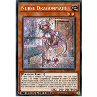 Yugioh MYFI-EN014 Nurse Dragonmaid Secret Rare 1st Edition NM