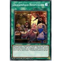 Yugioh MYFI-EN023 Dragonmaid Hospitality Super Rare 1st Edition NM