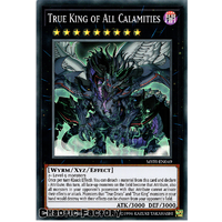 Yugioh MYFI-EN049 True King of All Calamities Super Rare 1st Edition NM
