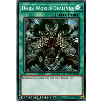 Yugioh MYFI-EN054 Dark World Dealings Super Rare 1st Edition NM