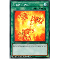 Yugioh MYFI-EN055 Rekindling Super Rare 1st Edition NM