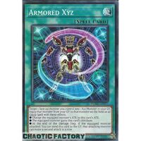 MZMI-EN025 Armored Xyz Super Rare 1st Edition NM