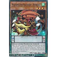 MZMI-EN072 Majespecter Raccoon - Bunbuku Super Rare 1st Edition NM