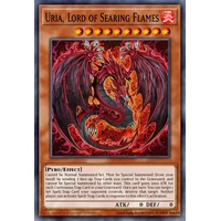MZMU-EN000 Uria, Lord of Searing Flames Starlight Rare 1st Edition NM