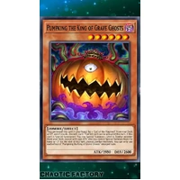 MZMU-EN001 Pumpking the King of Grave Ghosts Secret Rare 1st Edition NM