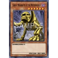 MZMU-EN004 Great Mammoth of the Netherworld Rare 1st Edition NM