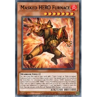 MZMU-EN015 Masked HERO Furnace Super Rare 1st Edition NM