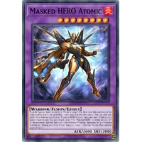 MZMU-EN016 Masked HERO Atomic Super Rare 1st Edition NM