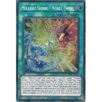 MZMU-EN019 Mikanko Shinbu - Noble Twins Secret Rare 1st Edition NM