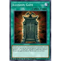 MZMU-EN023 Illusion Gate Secret Rare 1st Edition NM