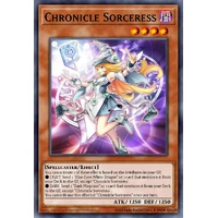 MZMU-EN032 Chronicle Sorceress Super Rare 1st Edition NM