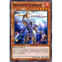 MZMU-EN043 Dragonic Warrior Rare 1st Edition NM