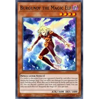 MZMU-EN045 Burgundy the Magic Elf Rare 1st Edition NM