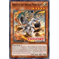 MZMU-EN051 Arequus the Shining Mars Saint Super Rare 1st Edition NM