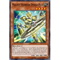 MZMU-EN054 Magnet Warrior Omega Plus Super Rare 1st Edition NM
