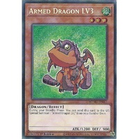 MZMU-EN063 Armed Dragon LV3 Secret Rare 1st Edition NM