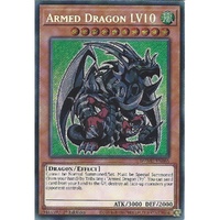 MZMU-EN065 Armed Dragon LV10 Secret Rare 1st Edition NM