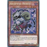 MZMU-EN066 Archfiend Heiress Secret Rare 1st Edition NM