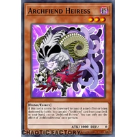 MZMU-EN066 Archfiend Heiress Secret Rare 1st Edition NM