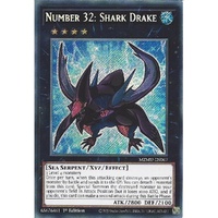 MZMU-EN067 Number 32: Shark Drake Secret Rare 1st Edition NM