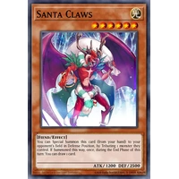 MZMU-EN079 Santa Claws Rare 1st Edition NM