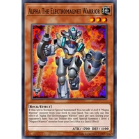 MZMU-EN080 Alpha The Electromagnet Warrior Rare 1st Edition NM