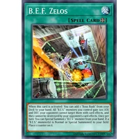MZMU-EN114 B.E.F. Zelos Rare 1st Edition NM