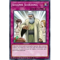 MZMU-EN121 Solemn Scolding Ultra Rare 1st Edition NM