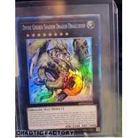 MZTM-EN014 Divine Golden Shadow Dragon Dragluxion Collector's Rare 1st Edition NM