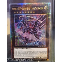 MZTM-EN091 Number 107: Galaxy-Eyes Tachyon Dragon Quarter Century Secret Rare 1st Edition NM