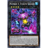 MZTM-EN095 Number 4: Stealth Kragen Rare 1st Edition NM