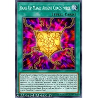MZTM-EN100 Rank-Up-Magic Argent Chaos Force Rare 1st Edition NM