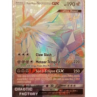 POKEMON TCG Dusk Mane Necrozma GX - 163/156 - Hyper Rare