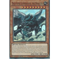 True King Lithosagym, the Disaster RATE-EN019 Super Rare 1st edition NM