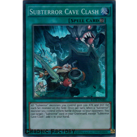 YUGIOH Subterror Cave Clash RATE-EN085 Super Rare 1st Edition