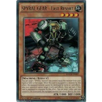 Yugioh SPYRAL GEAR - Last Resort Rare  MACR-EN087 MINT