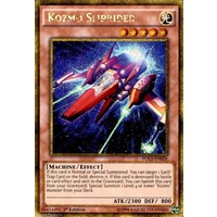 YUGIOH Kozmo Sliprider - PGL3-EN026 - Gold Secret Rare 1st Edition NM