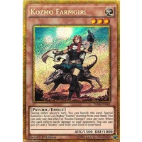 YUGIOH Kozmo Farmgirl - PGL3-EN024 - Gold Secret Rare 1st Edition