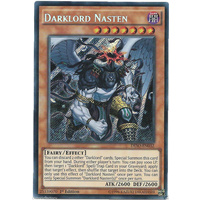 YUGIOH Darklord Nasten - DESO-EN032 - Secret Rare 1st Edition Destiny
