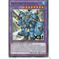 Yugioh Dinoster Power the Mighty Dracoslayer  BOSH-EN046 Rare 1st Edition