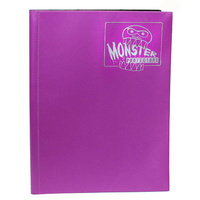 Monster Binder  Matte Coral Purple Holds 360 Yugioh, Magic, and Pokemon Cards