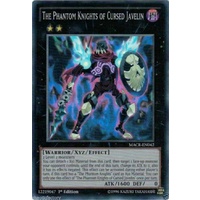 YUGIOH The Phantom Knights of Cursed Javelin Super Rare MACR-EN042 MINT