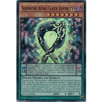 YUGIOH Supreme King Gate Infinity Super Rare MACR-EN018 MINT
