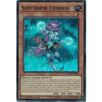 YUGIOH Subterror Fiendess Super Rare MACR-EN082 MINT