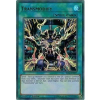 YUGIOH Transmodify Ultra Rare BLLR-EN077  1st Edition NM