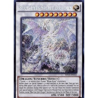 YUGIOH Blue-Eyes Spirit Dragon SHVI-EN052 Secret Rare 1st Edition NM