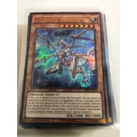 Yugioh Arkbrave Dragon Ultra Rare 1st Edition SR02-EN000 MINT