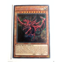 Yugioh - Slifer The Sky Dragon - Secret Rare - CT13-EN001 - Limited Edition NM