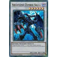 YUGIOH Archfiend Zombie-Skull Ultra Rare BLLR