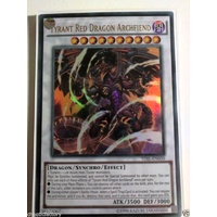 Tyrant Red Dragon Archfiend - TDIL-EN050 - Ultra Rare 1st Edition NM